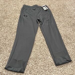 Grey Under Armour Youth Joggers
